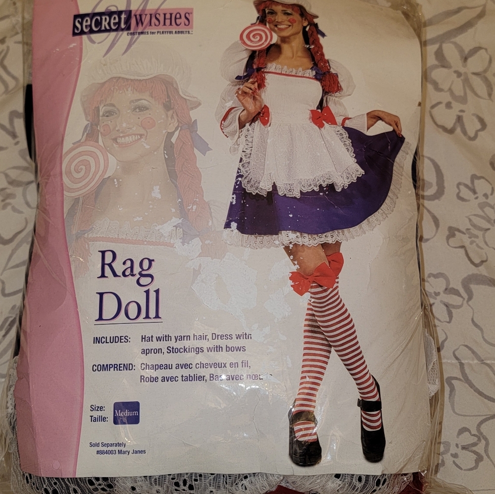 Rag Doll Costume - Womans M